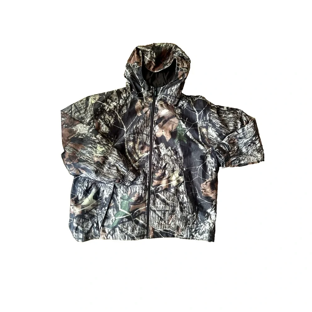 Cabela's Mossy Oak Dry-Plus Camo Breakup Jacket Gorpcore Size 2X